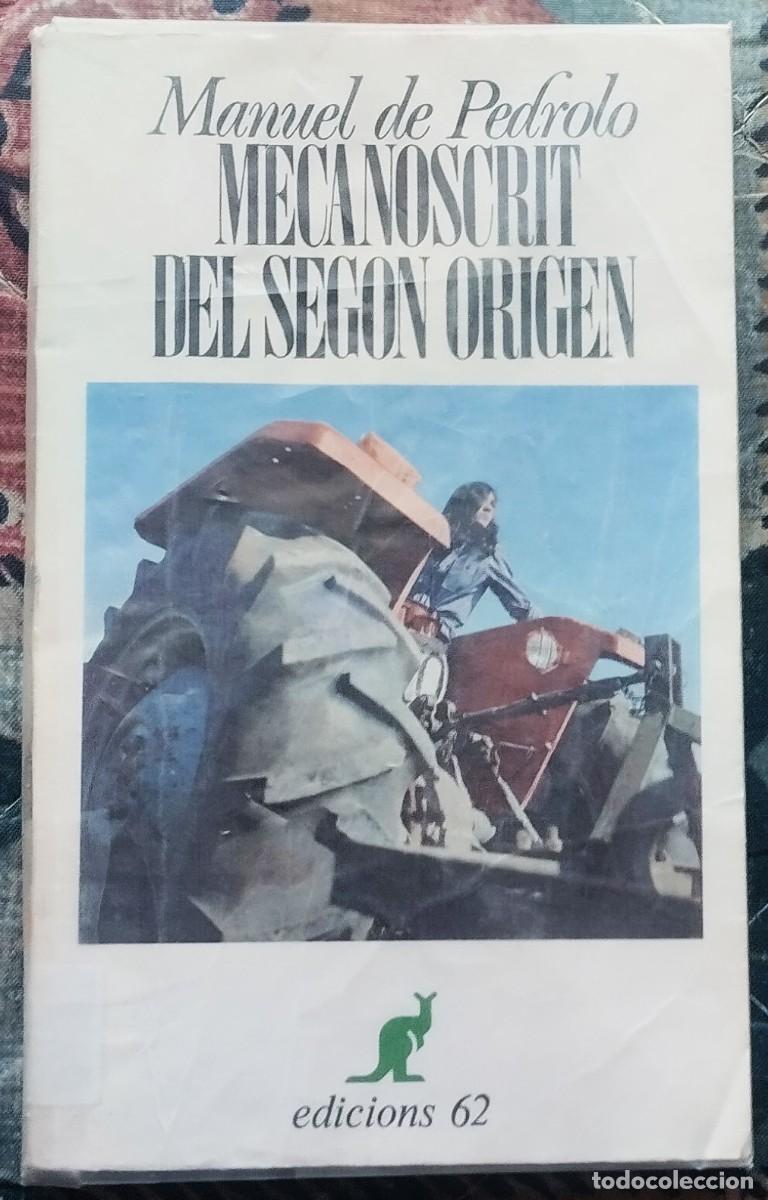 Libros de segunda mano: MECANOSTRIT DEL SEGON ORIGEN. DE MANUEL DE PEDROLO