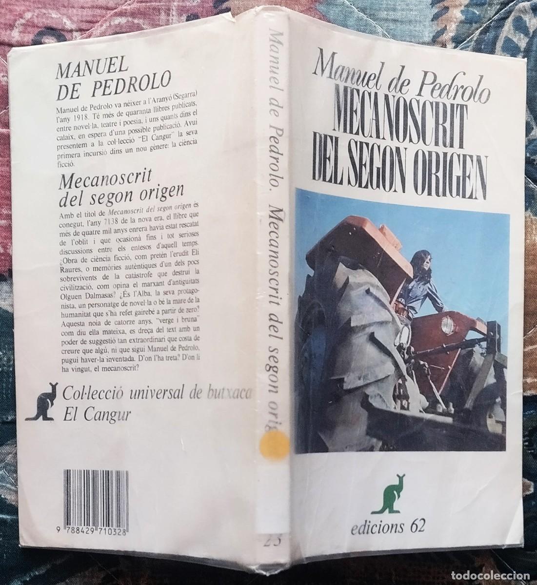 Libros de segunda mano: MECANOSTRIT DEL SEGON ORIGEN. DE MANUEL DE PEDROLO - Foto 3