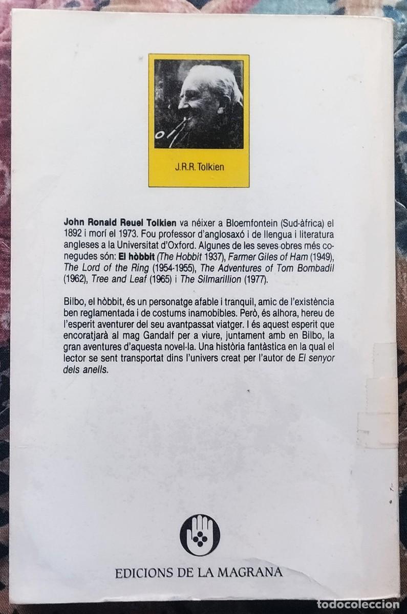 Libros de segunda mano: EL H&Ograve;BBIT. LIBRO EN LENGUA CATALANA - Foto 2