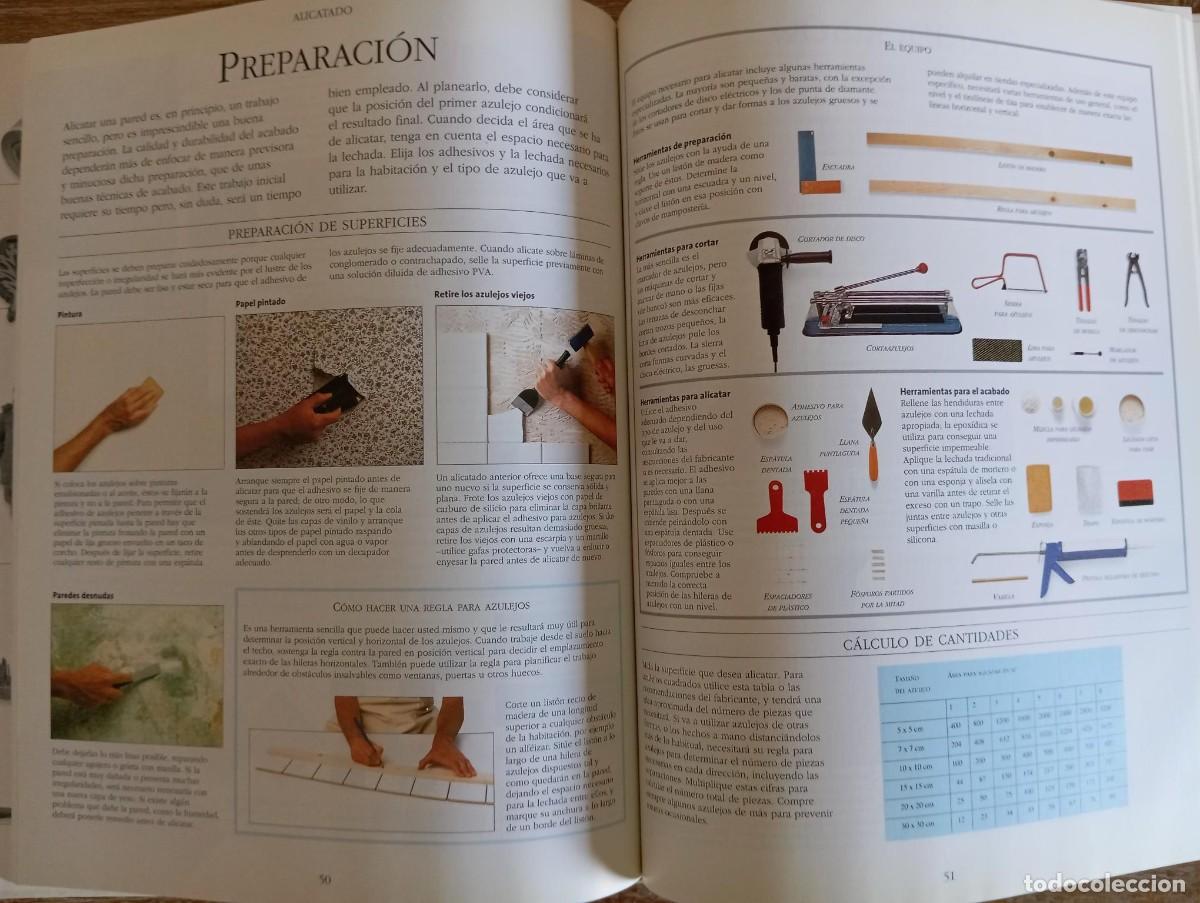 Libros de segunda mano: EL LIBRO DEL BRICOLAJE TECNICAS Y DISE&Ntilde;OS PARA DECORAR LA CASA - Foto 3