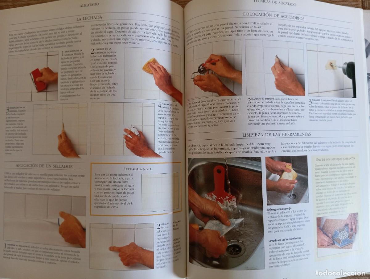 Libros de segunda mano: EL LIBRO DEL BRICOLAJE TECNICAS Y DISE&Ntilde;OS PARA DECORAR LA CASA - Foto 4
