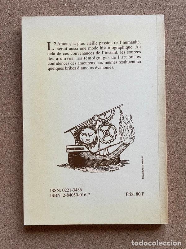 Libros de segunda mano: Lamour &agrave; l&eacute;poque moderne - AHMUF - Foto 2