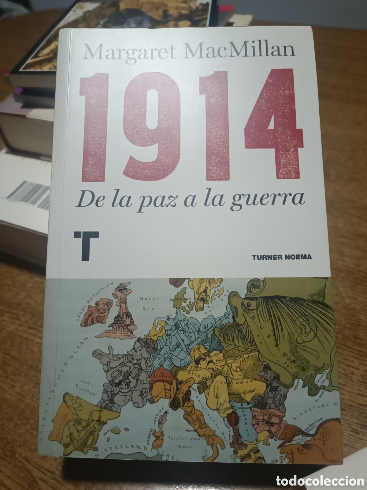 Libros de segunda mano: DE LA PAZ A LA GUERRA 1914 MARGARET MACMILLAN TURNER NOEMA 2013 primera guerra mundial
