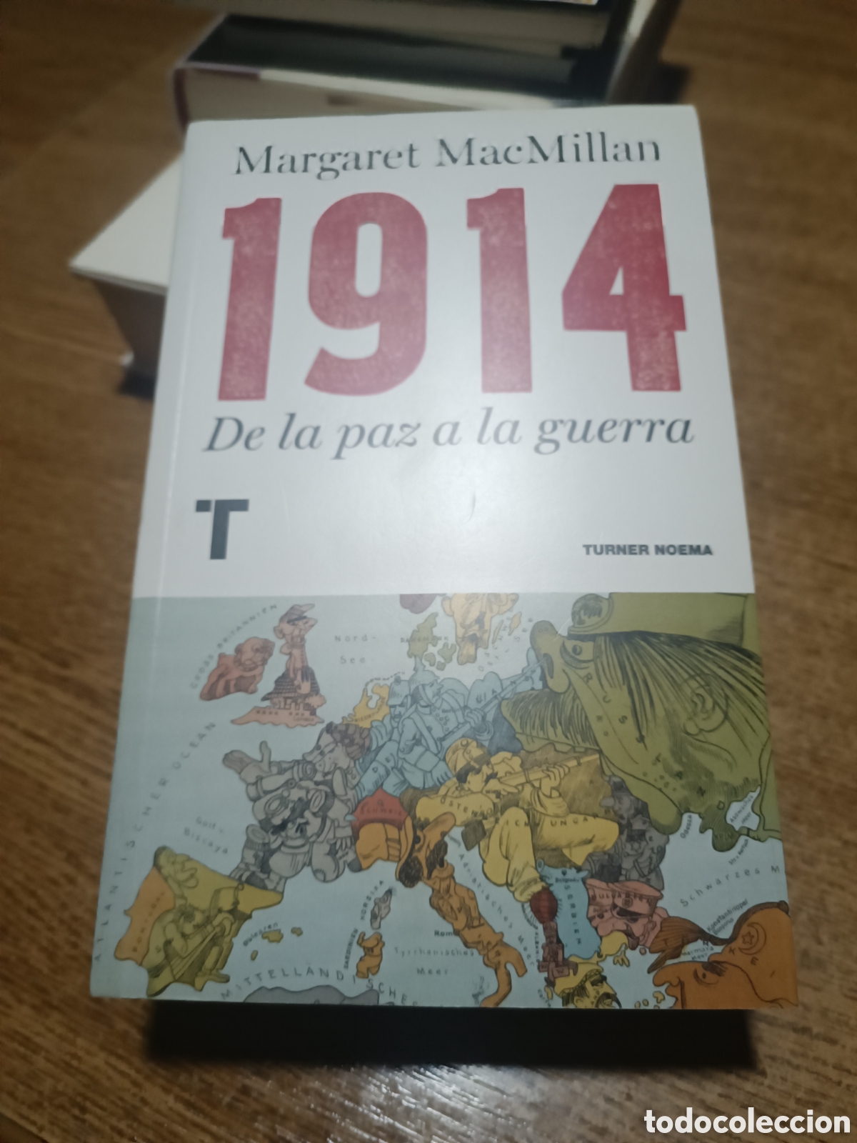 Libros de segunda mano: DE LA PAZ A LA GUERRA 1914 MARGARET MACMILLAN TURNER NOEMA 2013 primera guerra mundial
