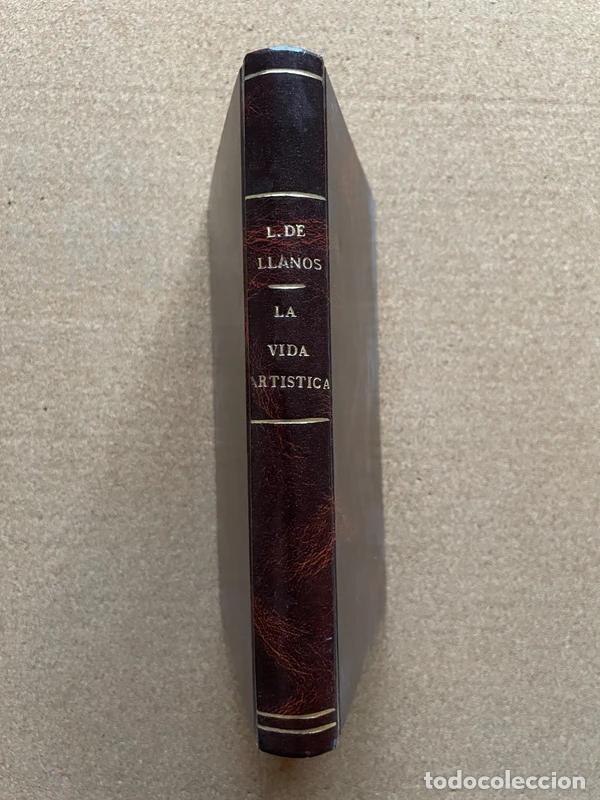 Libros de segunda mano: La Vida Art&iacute;stica (1892) - Luis de Llanos - Foto 2