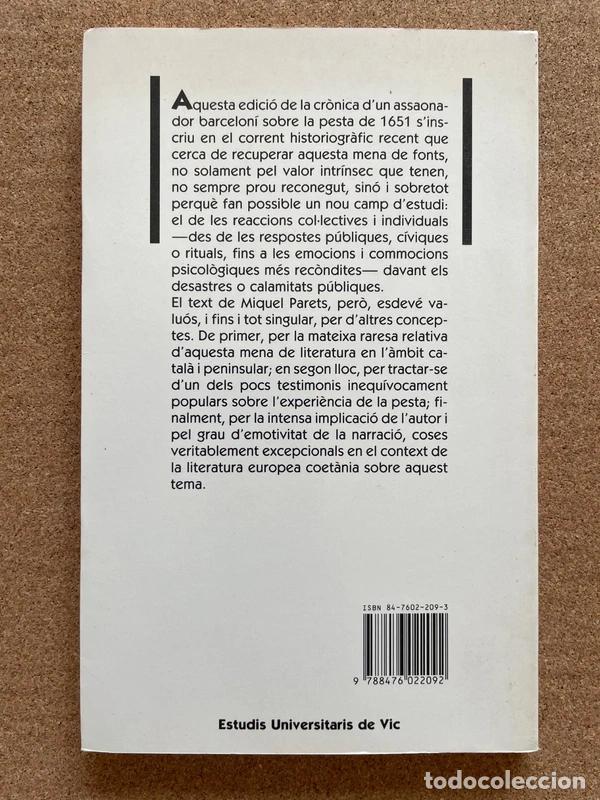 Libros de segunda mano: Dietari d&rsquo;un any de pesta - Foto 2