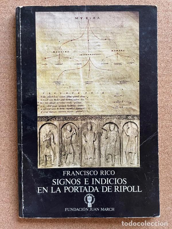Libros de segunda mano: Signos e indicios en la portada de Ripoll
