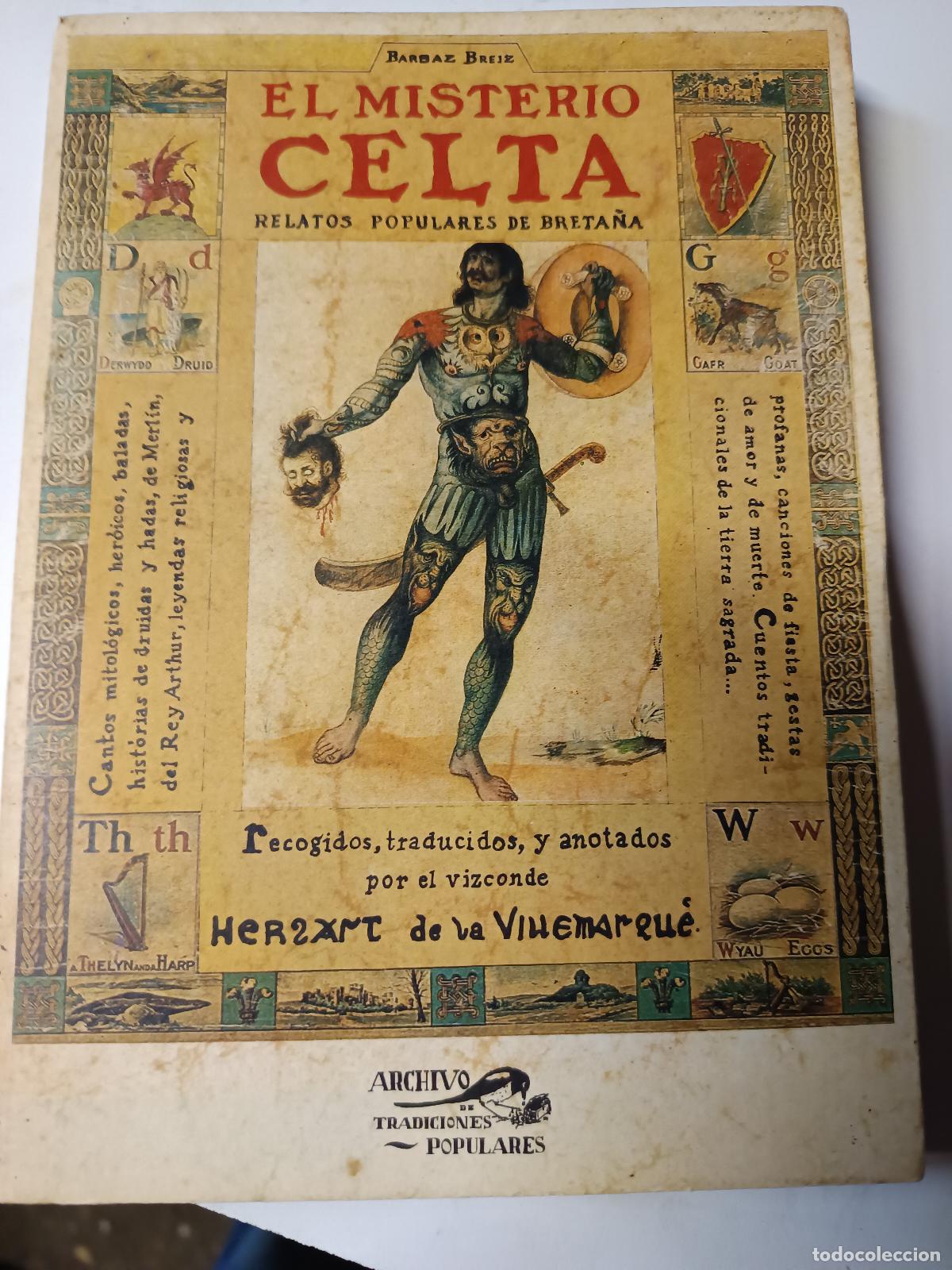 Libros de segunda mano: EL MISTERIO CELTA, RELATOS POPULARES DE BRETA&Ntilde;A, BARBAZ BREIZ