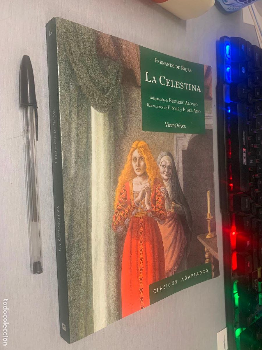 Libros de segunda mano: LA CELESTINA / FERNANDO DE ROJAS / CL&Aacute;SICOS ADAPTADOS - VICENS VIVES 2007