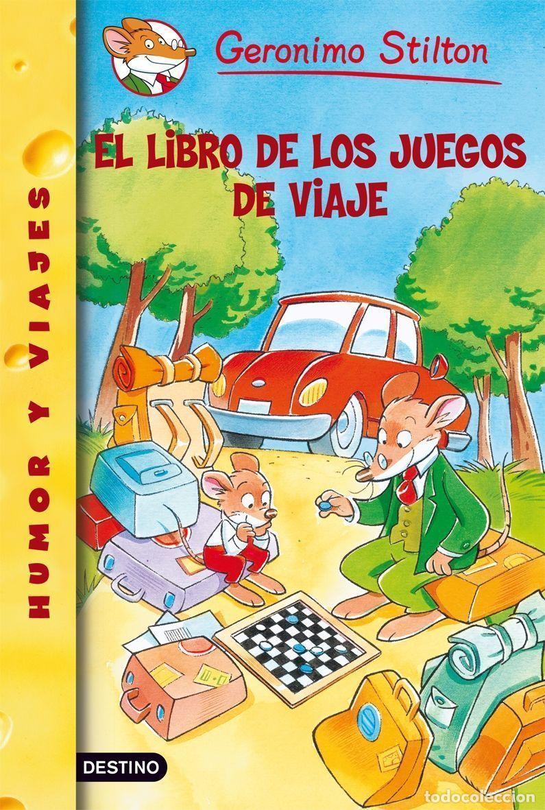 Libros de segunda mano: El libro de los juegos de viaje - Geronimo Stilton - Ediciones Destino - Serie Libros Especiales, 34