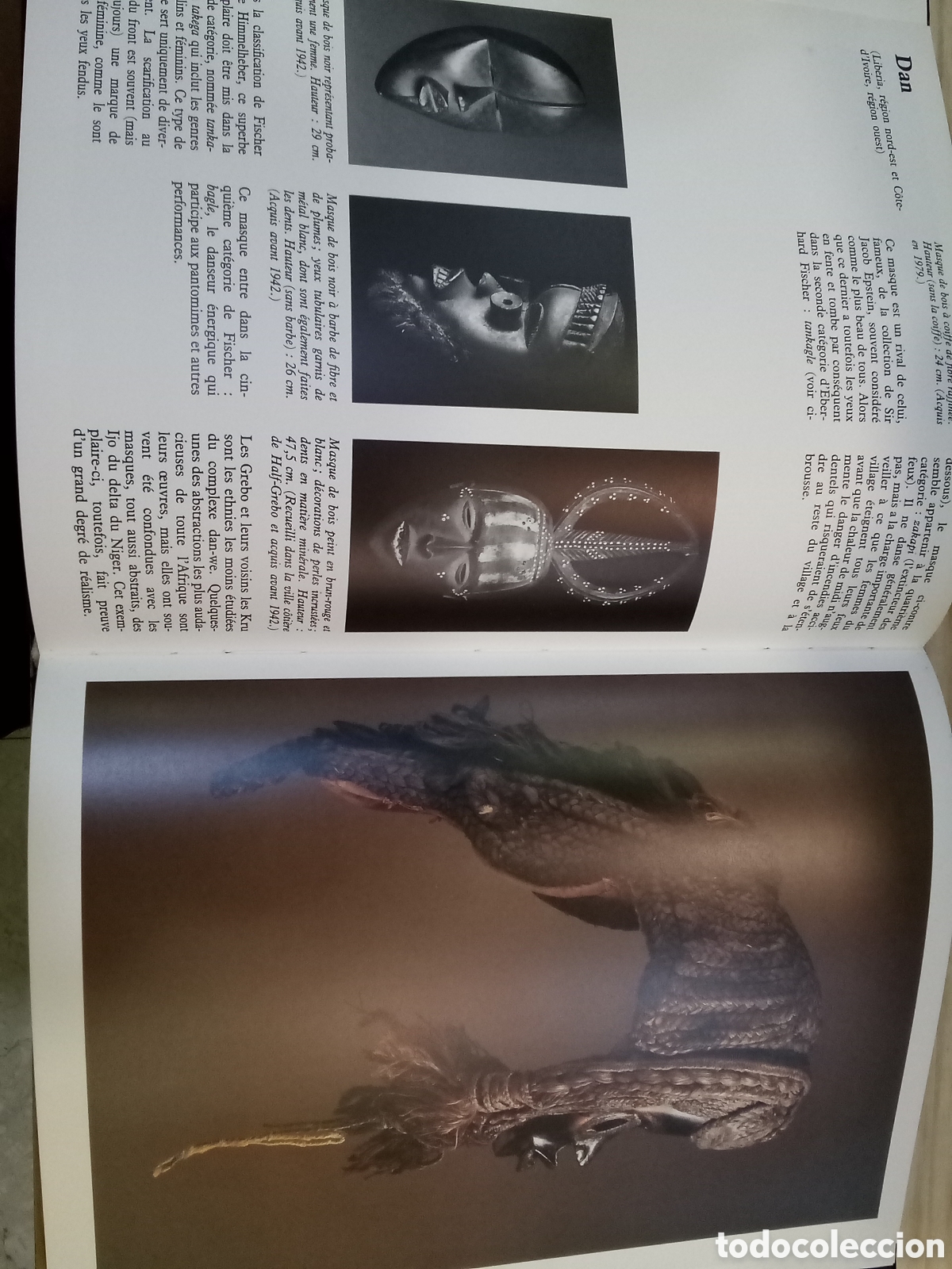 Libros de segunda mano: William Fagg. Masques dAfrique - Foto 2