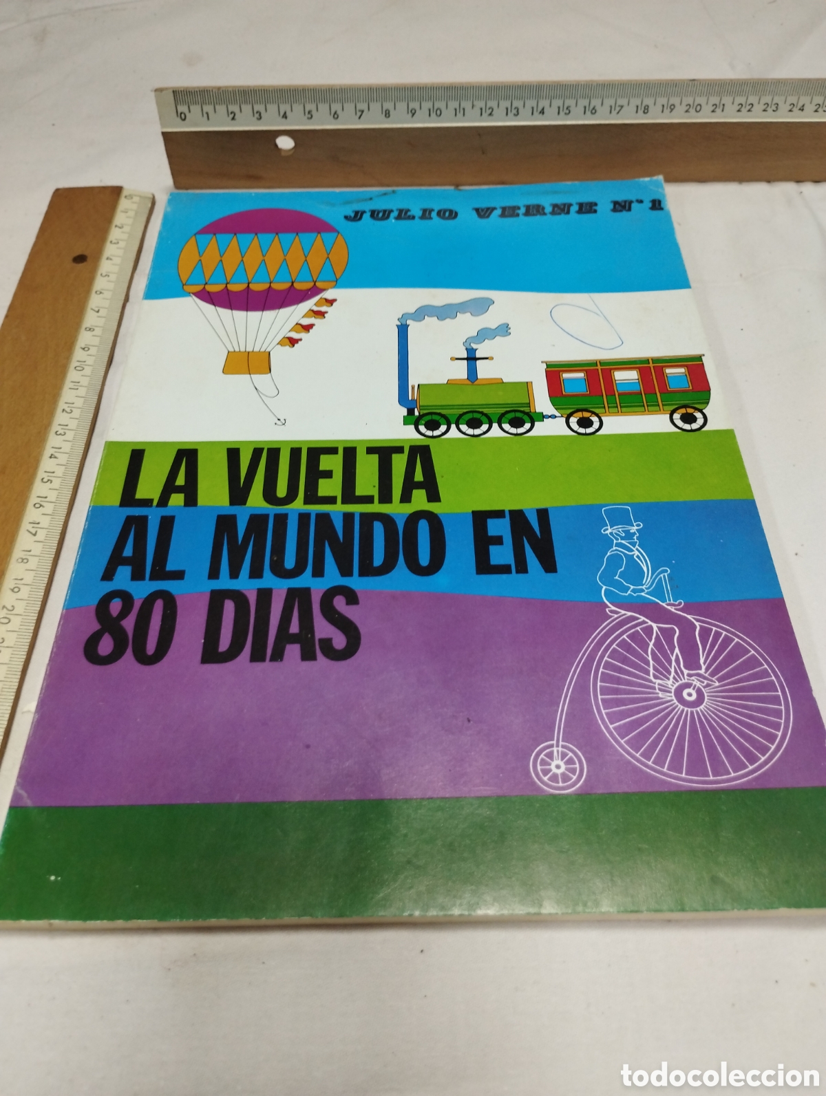 Libros de segunda mano: La vuelta al mundo en 80 d&iacute;as, n&uacute;mero 1. Julio Verne, 1984