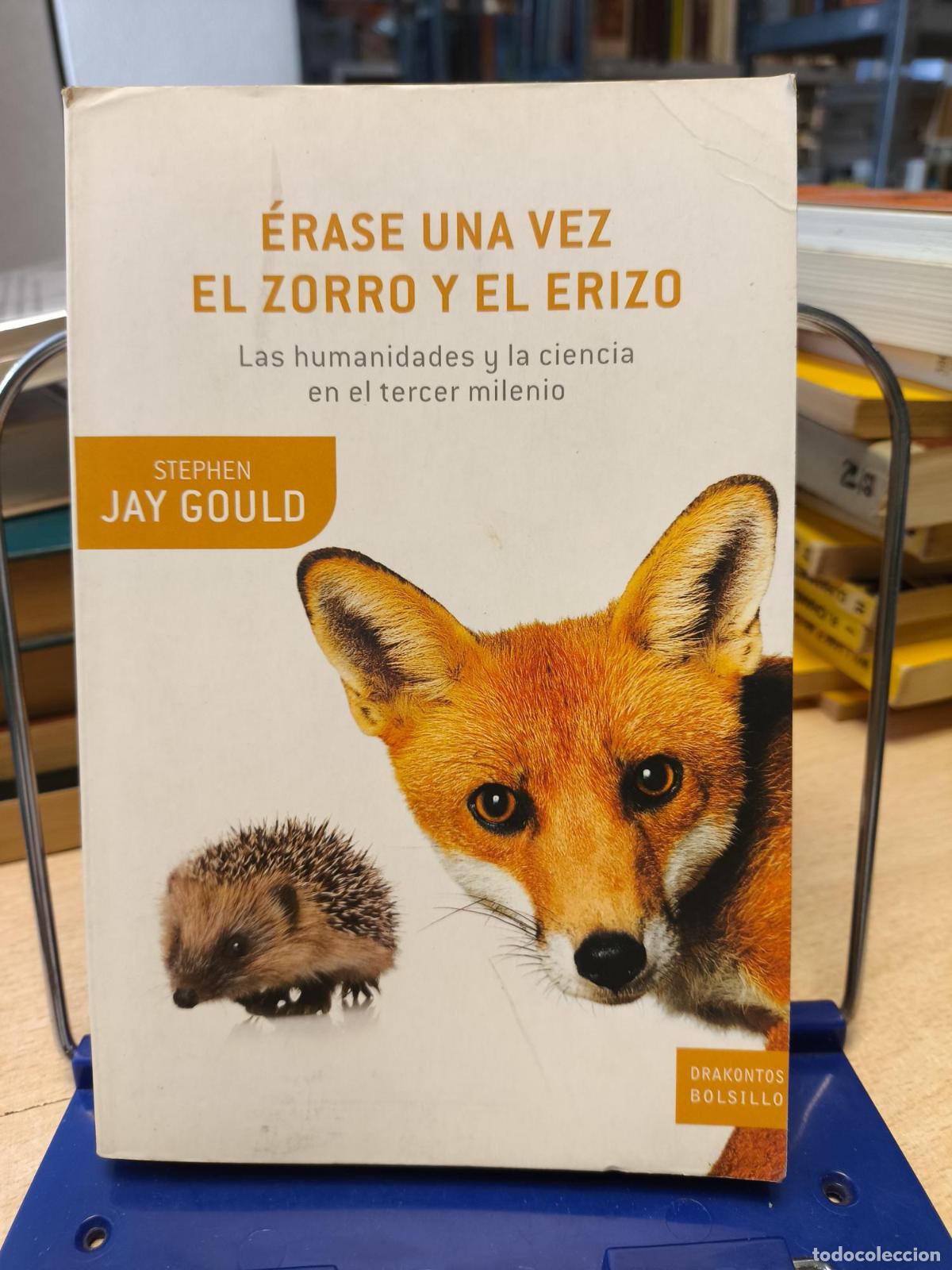 Libros de segunda mano: STEPHEN JAY GOULD - ERASE UNA VEZ EL ZORRO Y EL ERIZO - DRAKONTOS BOLSILLO - Stephen Jay Gould