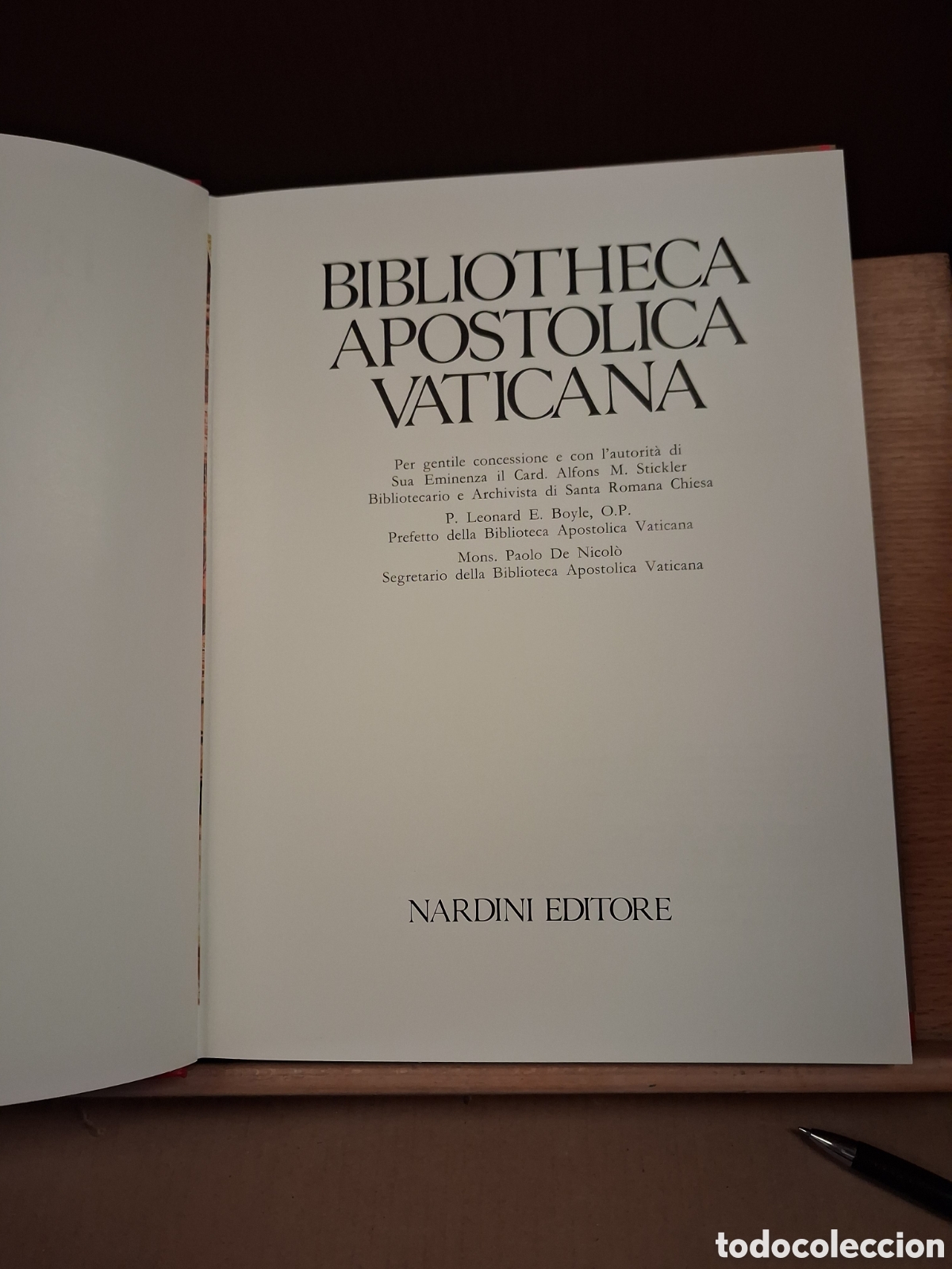 Libros de segunda mano: BIBLIOTHECA APISTOLICA VATICANA. NARDINI 1985. - Foto 2