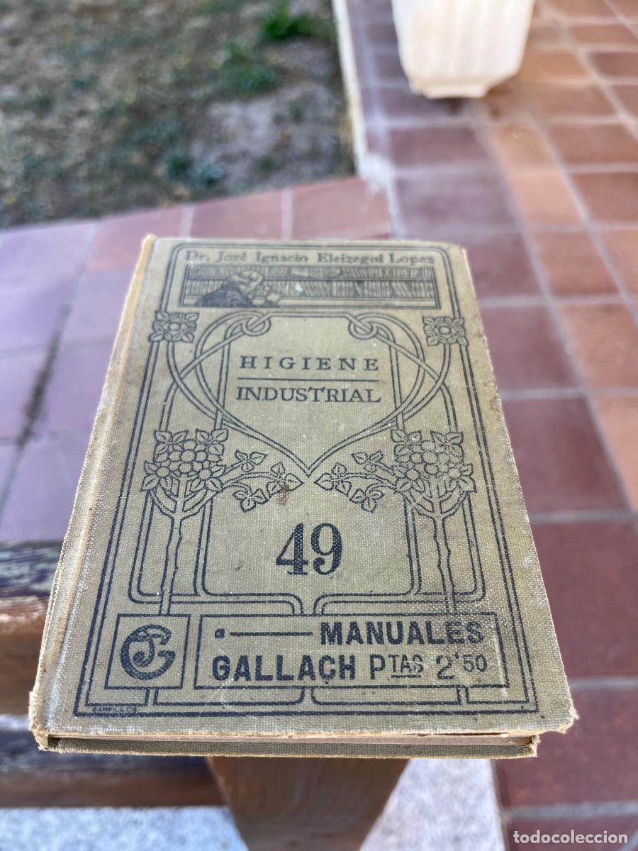 Libros de segunda mano: Libro, Higiene Industrial, Manuales Gallach, 1903