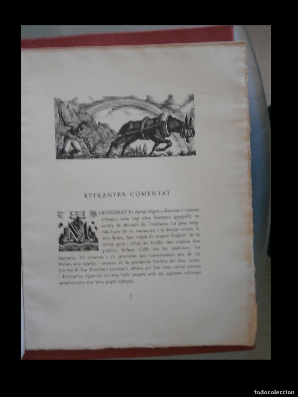 Libros de segunda mano: Refranyer Montserrat&iacute;. Joan Amades - Foto 2