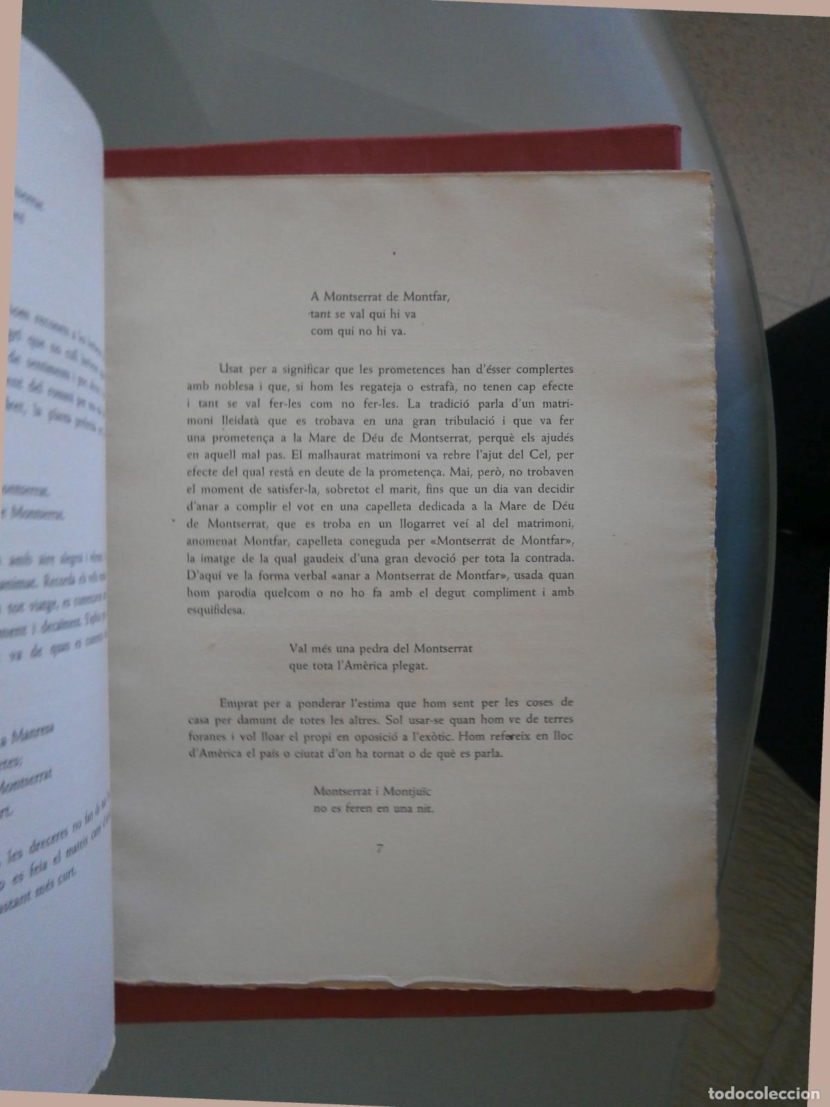 Libros de segunda mano: Refranyer Montserrat&iacute;. Joan Amades - Foto 3