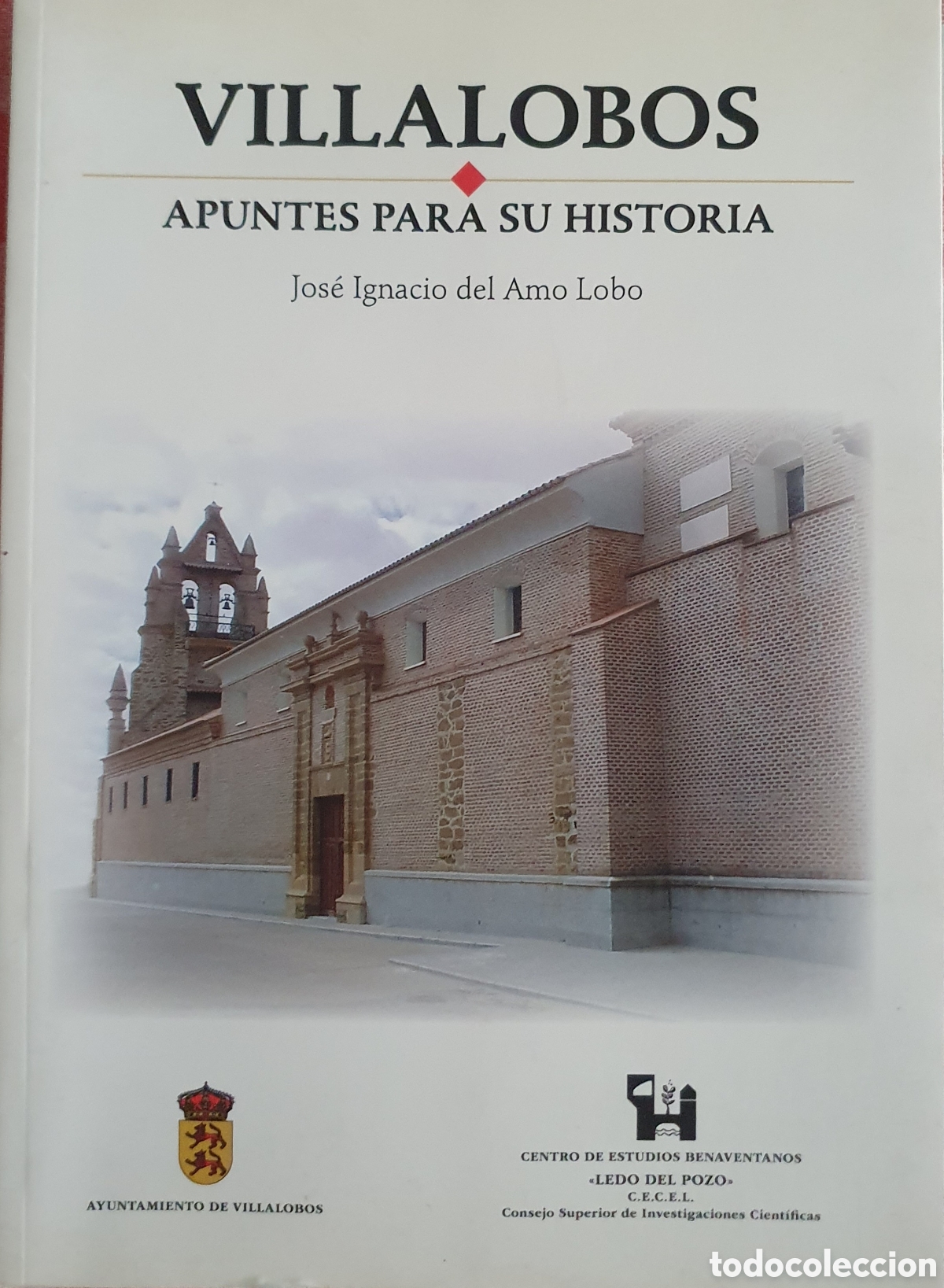 Libros de segunda mano: Villalobos Apuntes para su historia Jos&eacute; Ignacio del amo lobo