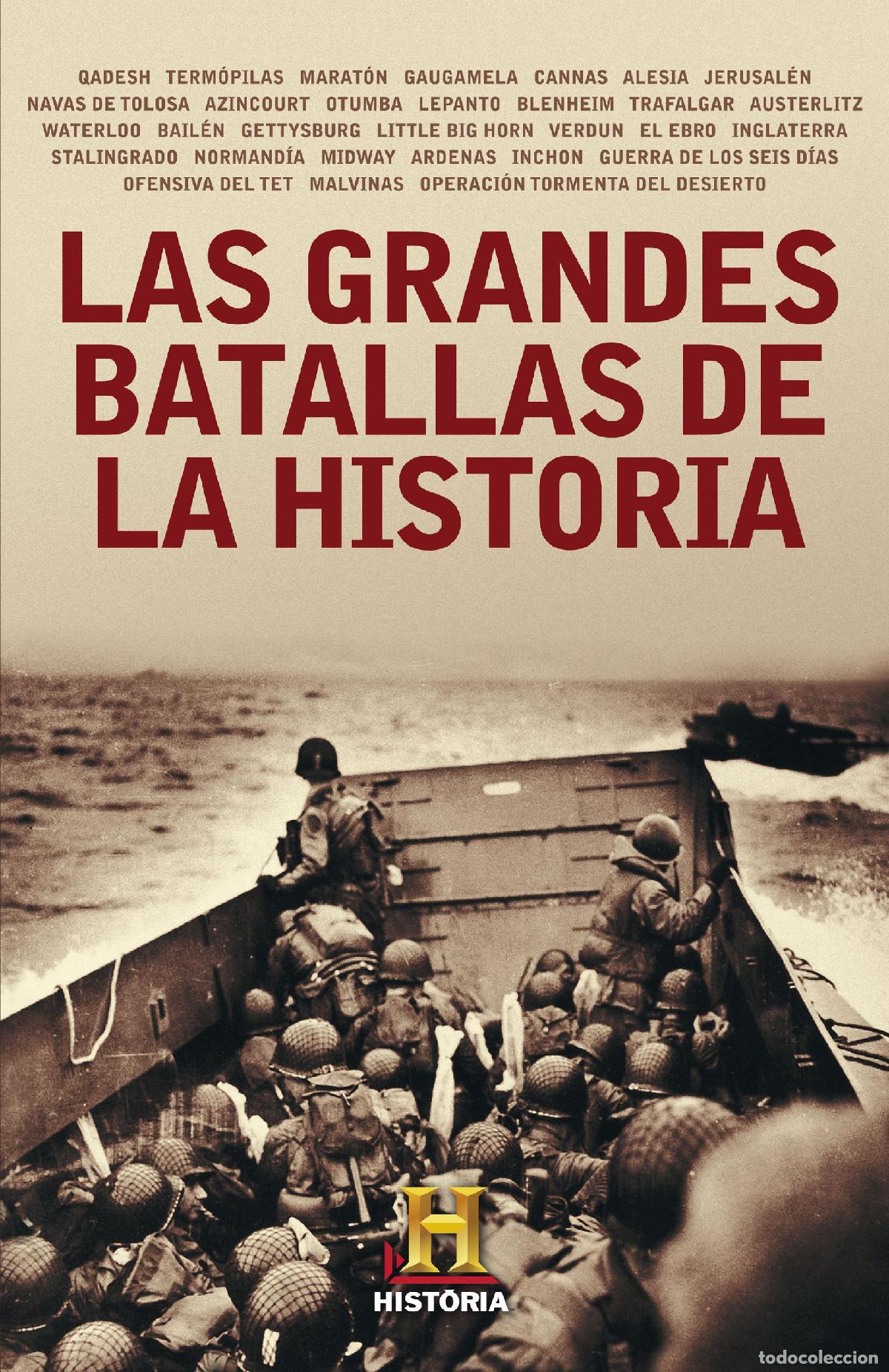 Libros de segunda mano: Las grandes batallas de la historia (Obras diversas)