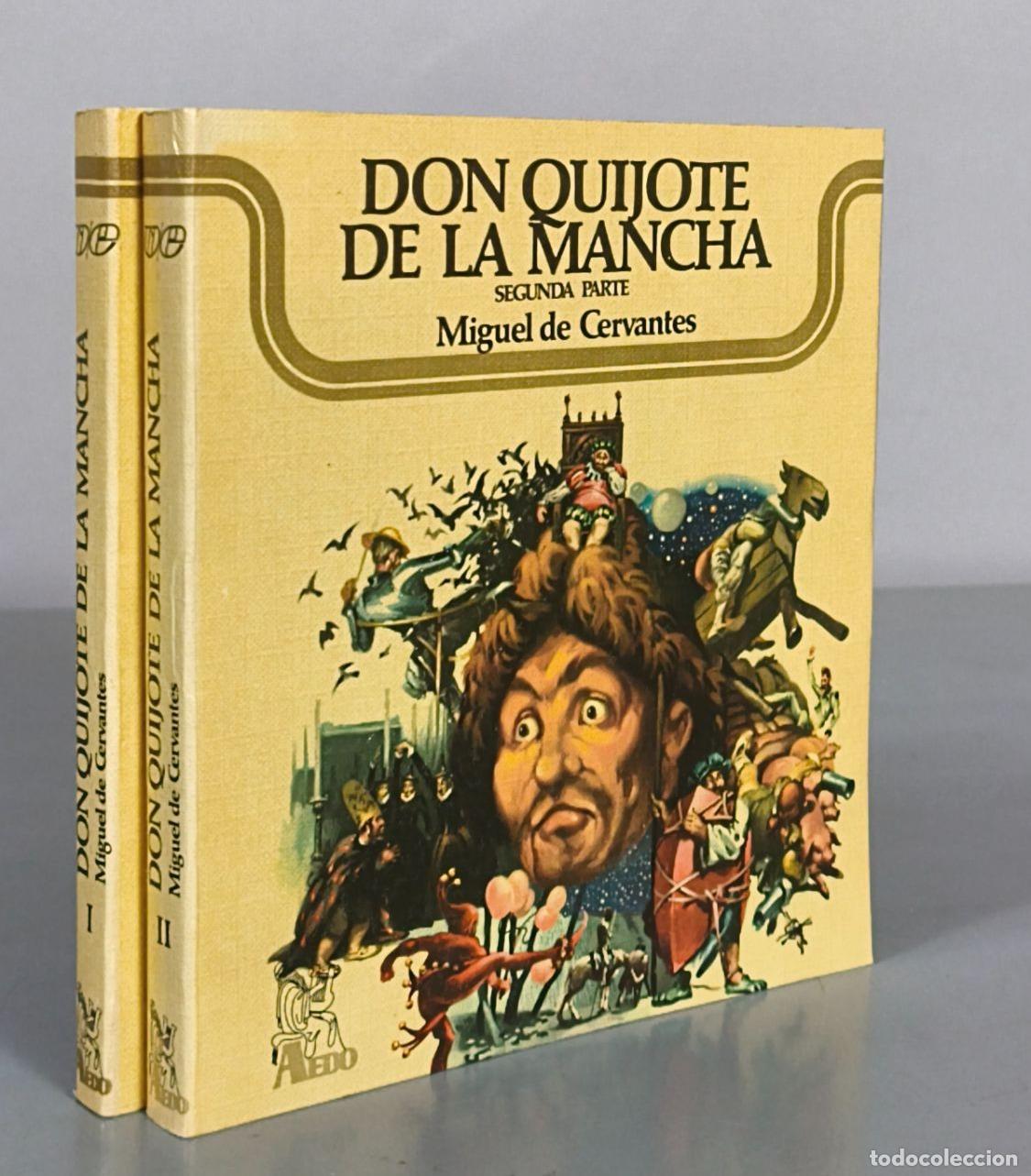 Libros de segunda mano: Don Quijote de la Mancha - Miguel de Cervantes - 2 TOMOS