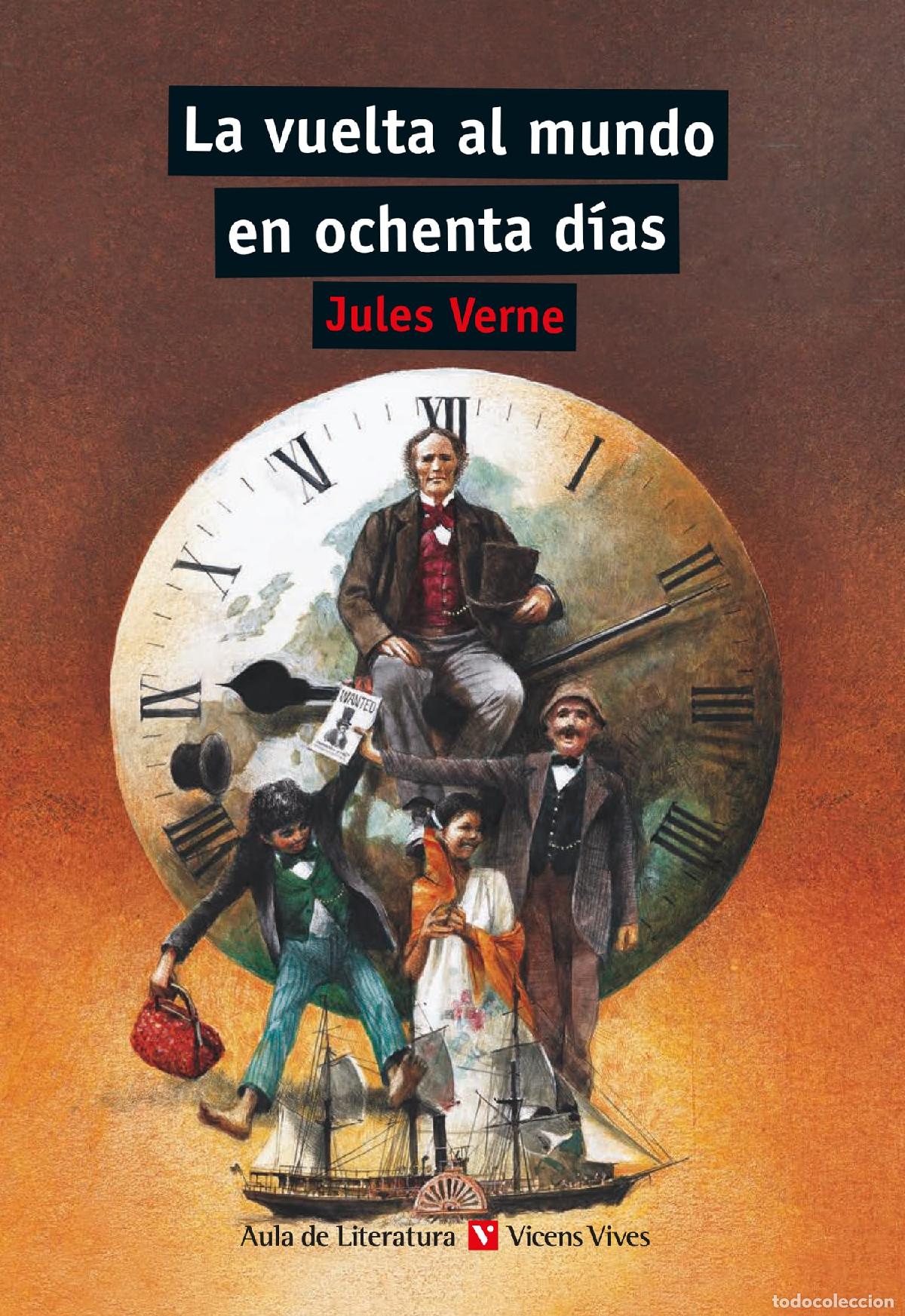 Libros de segunda mano: La Vuelta Al Mundo En 80 Dias (Aula de Literatura) - 9788431662950