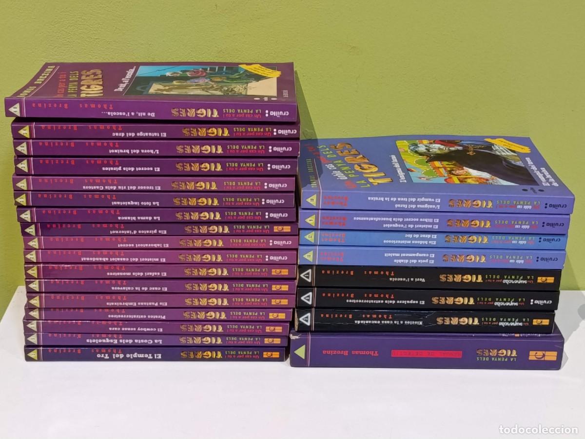 Libros de segunda mano: Lote 26 libros La penya del tigre