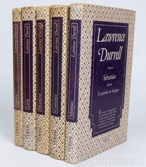 Libros de segunda mano: M2487 - EL QUINTETO DE AVIGNON. [OBRA COMPLETA]. LAWRENCE DURRELL. EDICIONES VERSAL.
