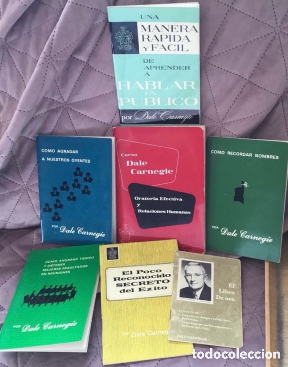Libros de segunda mano: Lote libritos Dale Carnegie