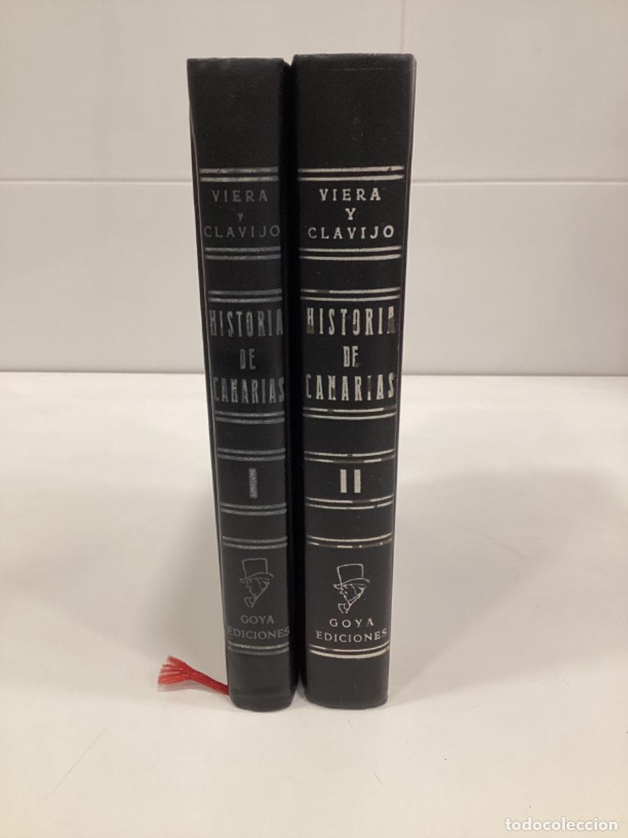 Livres d'occasion: Joseph Viera y Clavijo, Historia de Canarias vol I y II. Goya ediciones. 1971