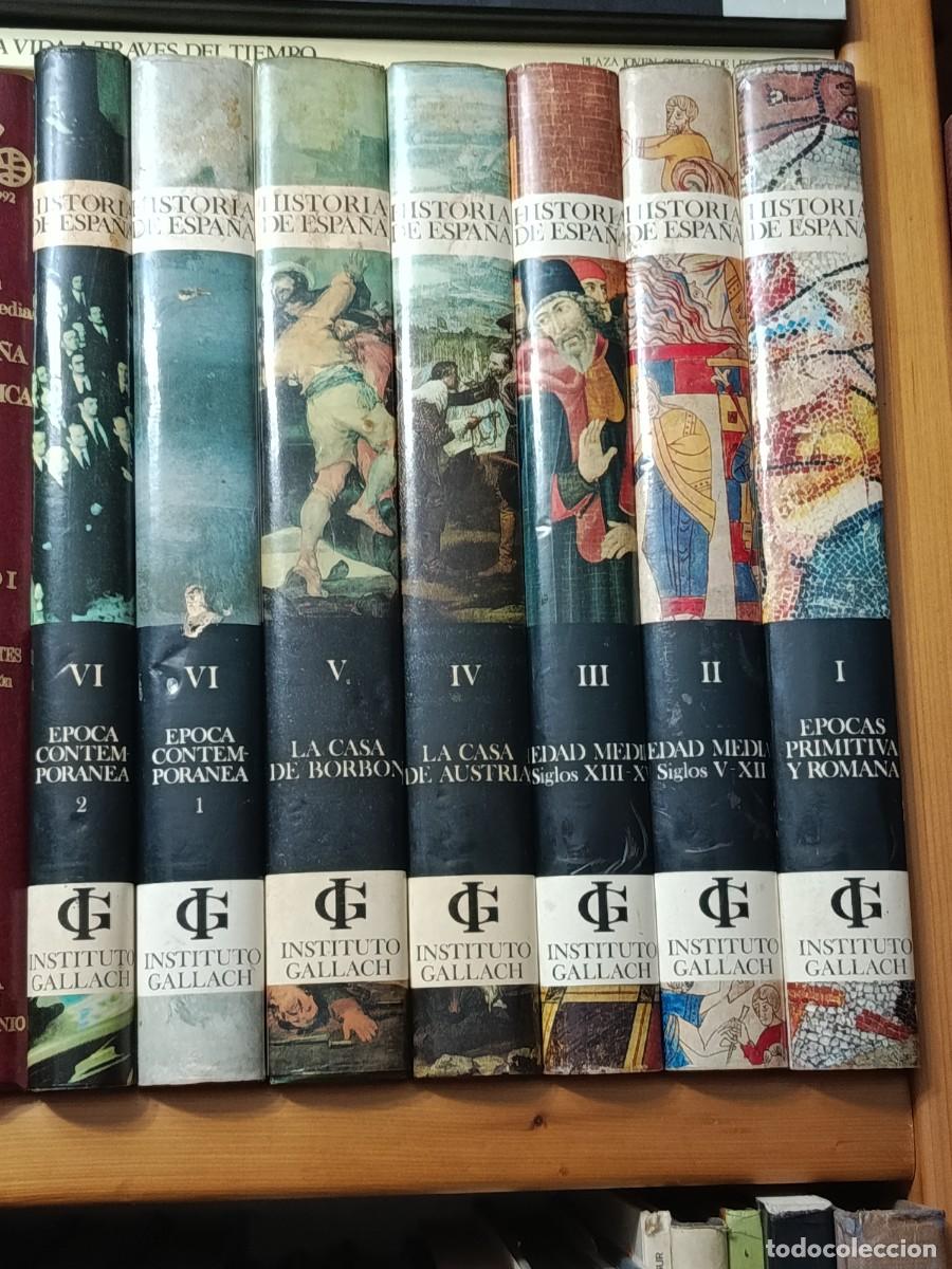 Libri di seconda mano: HISTORIA DE ESPA&Ntilde;A 7 TOMOS INSTITUTO GALLACH
