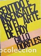 Libri di seconda mano: Gillo Dorfles - Sentido e insensatez