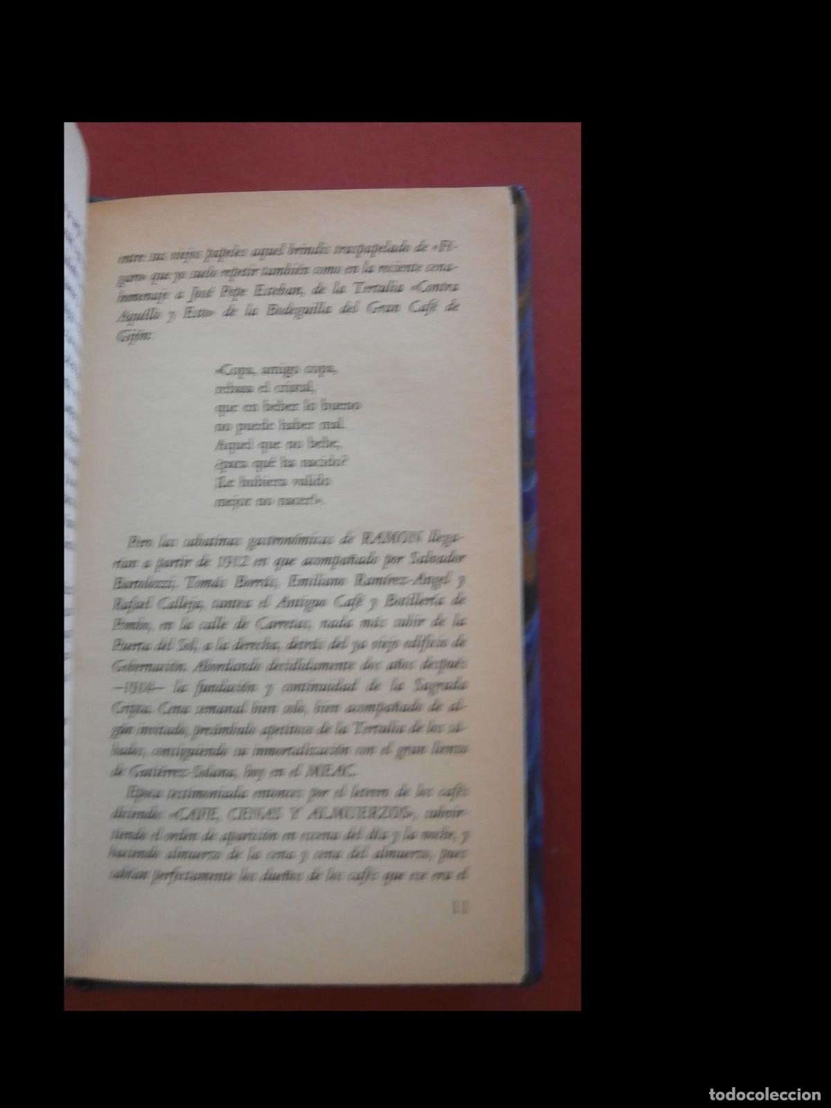 Libros de segunda mano: Greguer&iacute;as Gastron&oacute;micas. Ram&oacute;n G&oacute;mez de la Serna - Foto 3