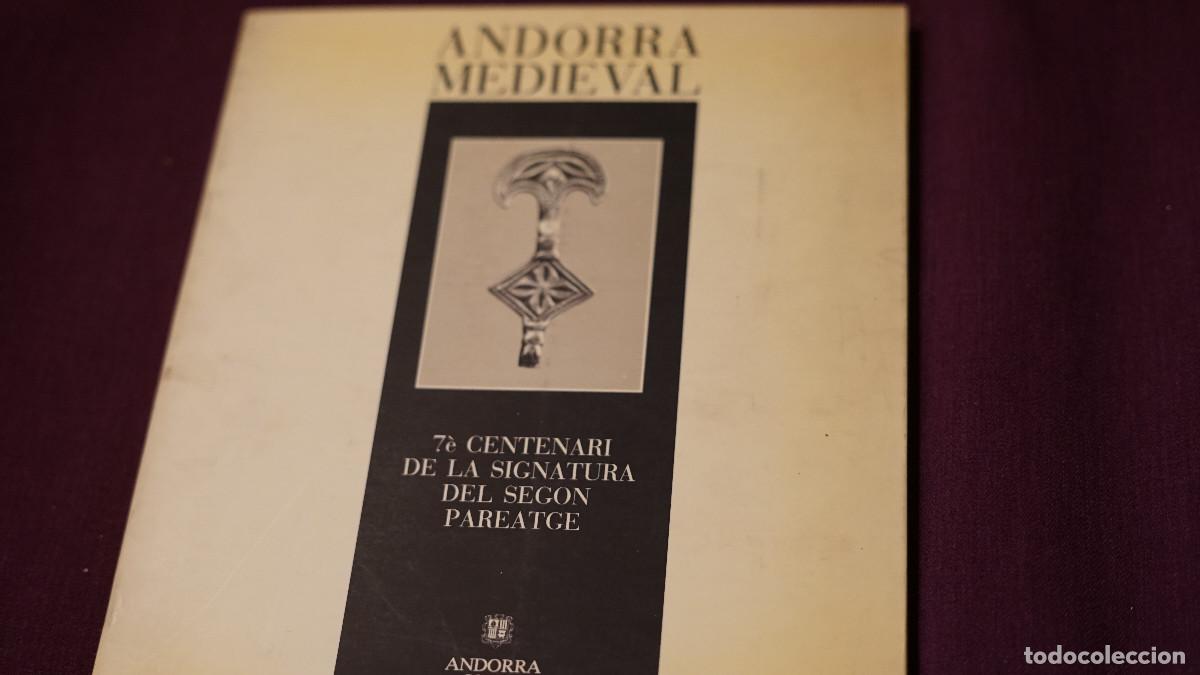 Libros de segunda mano: Andorra Medieval - 7&eacute; centenari de la signatura del segon pareatge