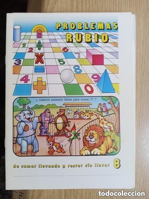Libros de segunda mano: PROBLEMAS RUBIO - N 8 ANTIGUO CUADERNILLO a&ntilde;o 1978