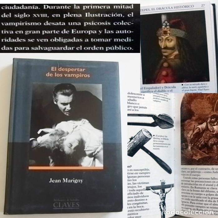 Libros de segunda mano: EL DESPERTAR DE LOS VAMPIROS LIBRO JEAN MARIGNY LIBRO HISTORIA DEL VAMPIRISMO TERROR DR&Aacute;CULA ILUSTR.
