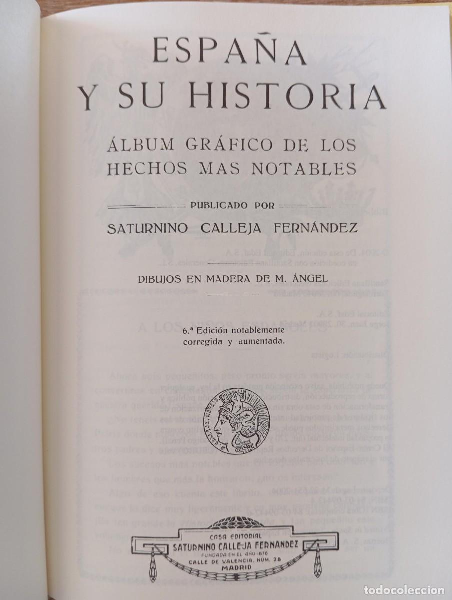 Libros de segunda mano: ESPA&Ntilde;A Y SU HISTORIA - CALLEJA - EDIMAT - Foto 3