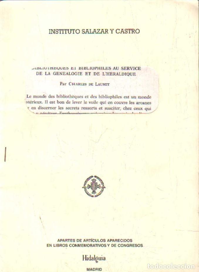 Libros de segunda mano: HIDANG&Iacute;A. APARTES DE ARTICULOS APARECIDOS EN LIBROS CONMEMORATIVOS Y DE CONGRESOS. A-HERAL-0224