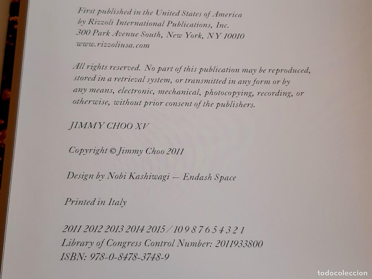 Libros de segunda mano: JIMMY CHOO XV - LIBRO 29X37X3.CM - Foto 14