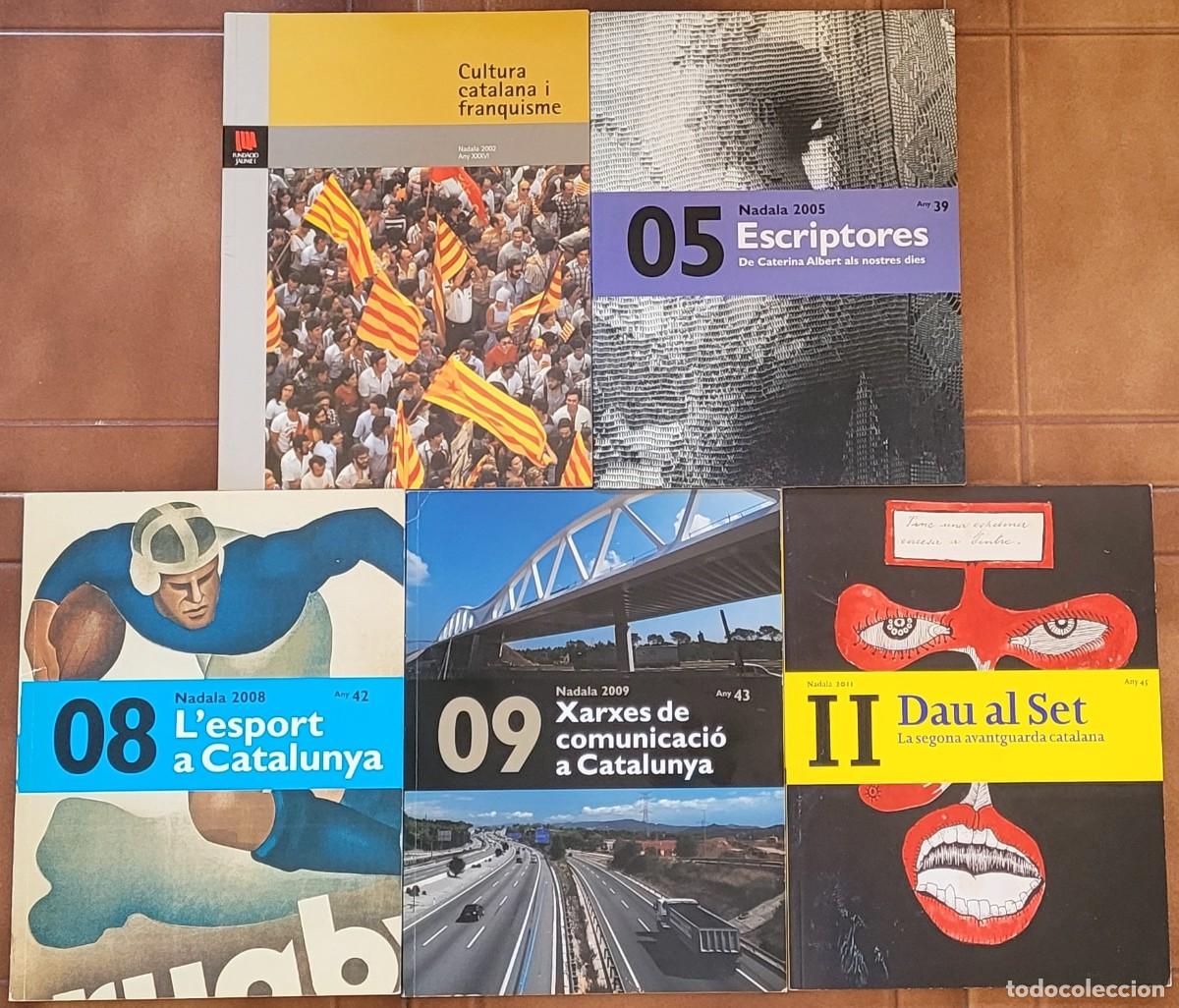 Libros de segunda mano: Lot 5 Llibres Nadala Fundaci&oacute; Llu&iacute;s Carulla (Anys 2002, 2005, 2008, 2009 i 2011) - Cultura Catalana.