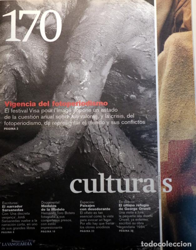 Libros de segunda mano: (Toro Botero - Orwell, George - Sarsanedas) - CULTURAS N&ordm; 170: Vigencia del fotoperiodismo - Barcelo