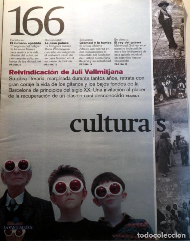 Libros de segunda mano: (Vallmitjana, Juli - Gramsci - Jaar, Alfredo etc) - CULTURAS N&ordm; 166: Reivindicaci&oacute;n de Juli Vallmitj