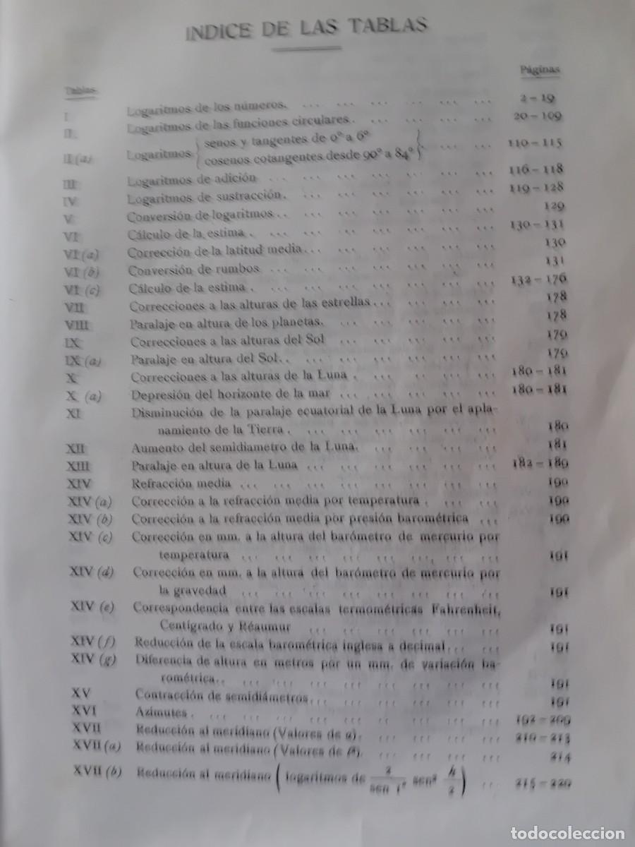 Libros de segunda mano: TABLAS NAUTICAS edici&oacute;n 1980 - Foto 5