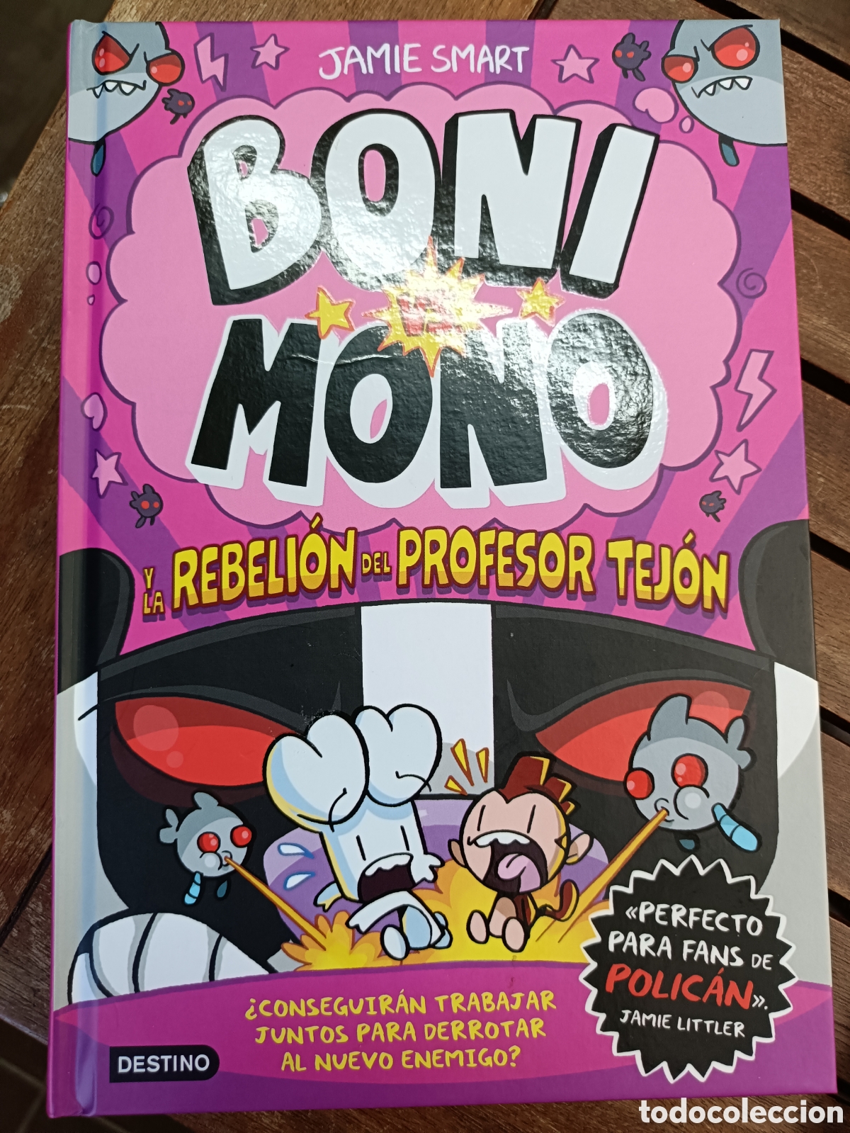 Libros de segunda mano: Boni VS. Mono y la rebeli&oacute;n del profesor tej&oacute;n. Tomo 5, Editorial Destino Infantil