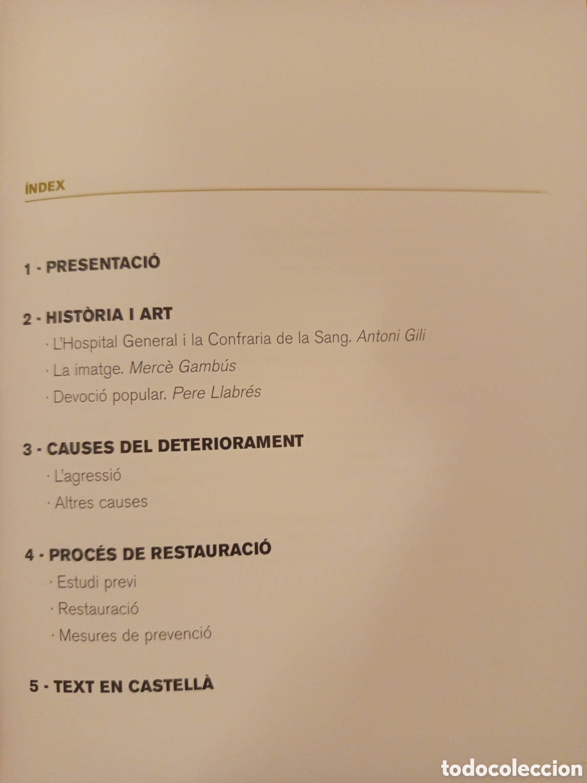 Libros de segunda mano: EL CRIST DE LA SANG. MEMORIA DUNA RESTAURACIO (CONSELL DE MALLORCA) - Foto 3