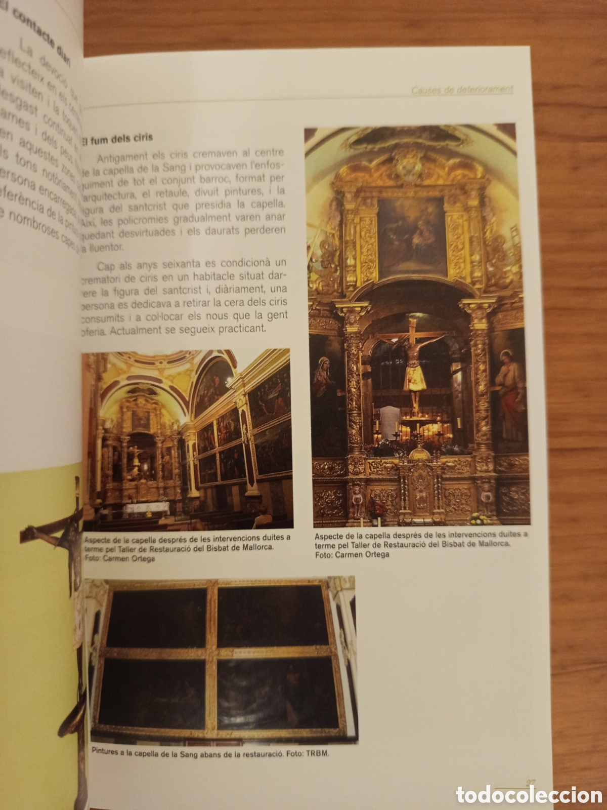 Libros de segunda mano: EL CRIST DE LA SANG. MEMORIA DUNA RESTAURACIO (CONSELL DE MALLORCA) - Foto 10