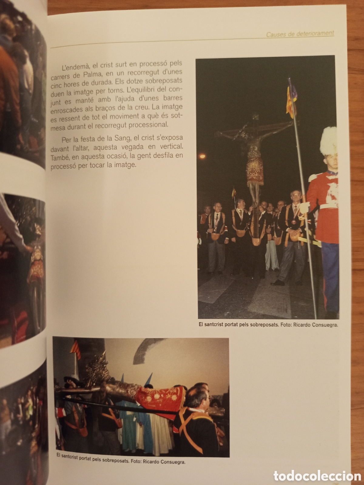 Libros de segunda mano: EL CRIST DE LA SANG. MEMORIA DUNA RESTAURACIO (CONSELL DE MALLORCA) - Foto 11