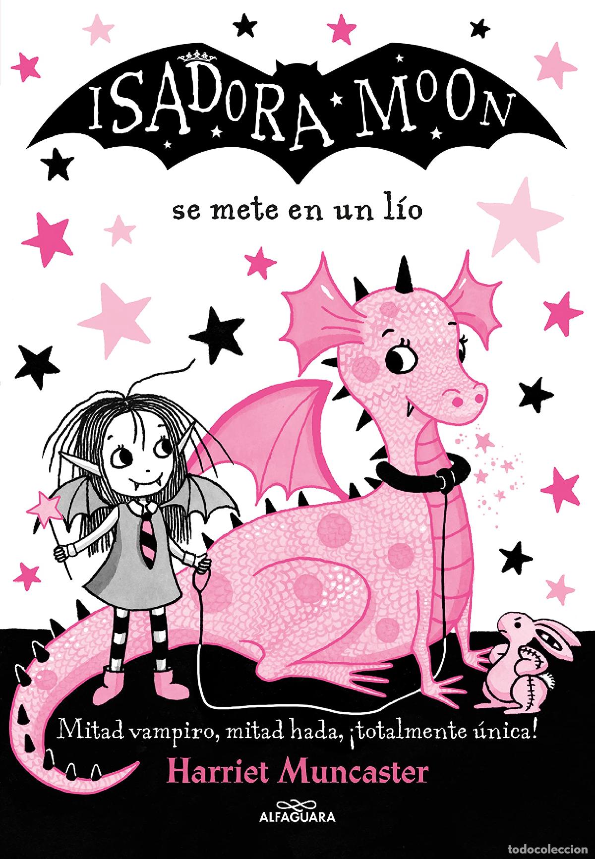 Libros de segunda mano: Isadora Moon 5 - Isadora Moon se mete en un l&iacute;o: &iexcl;Un libro m&aacute;gico con purpurina en la cubierta!