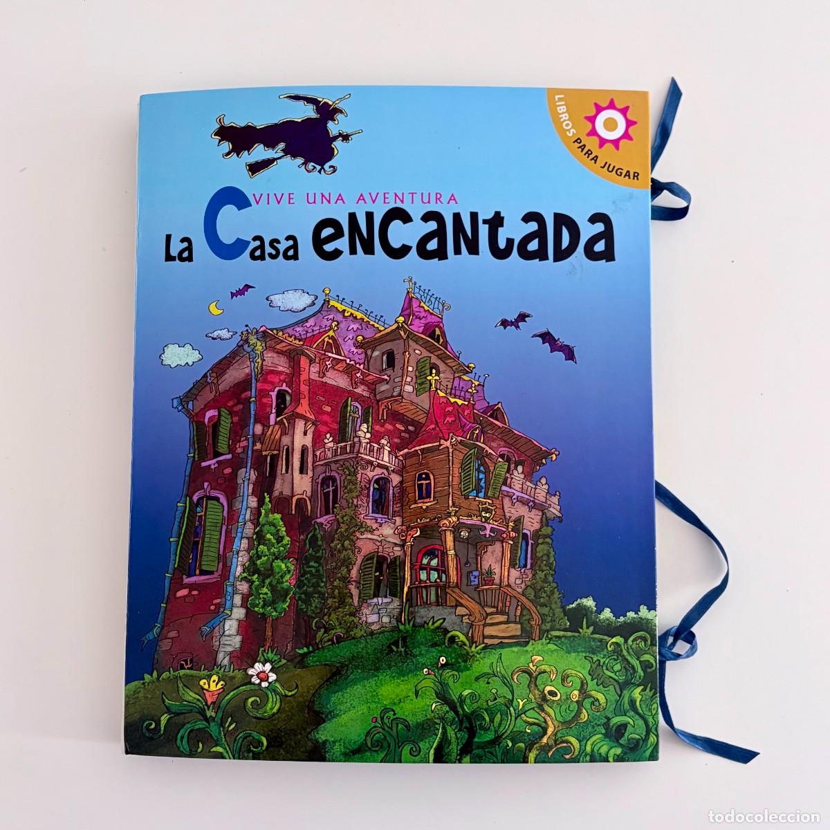 Libri di seconda mano: Libro Juego POP-UP 3D Vive una aventura La casa encantada Santillana COMPLETO