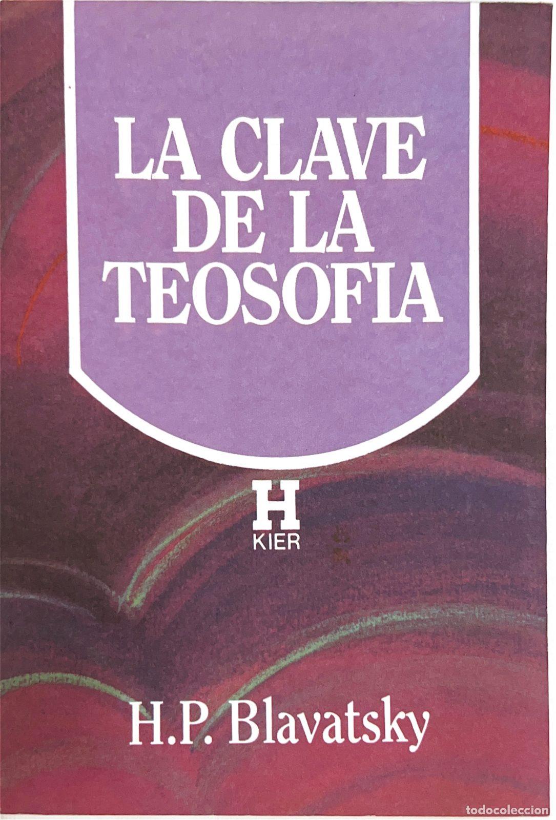 Libros de segunda mano: La clave de la teosof&iacute;a