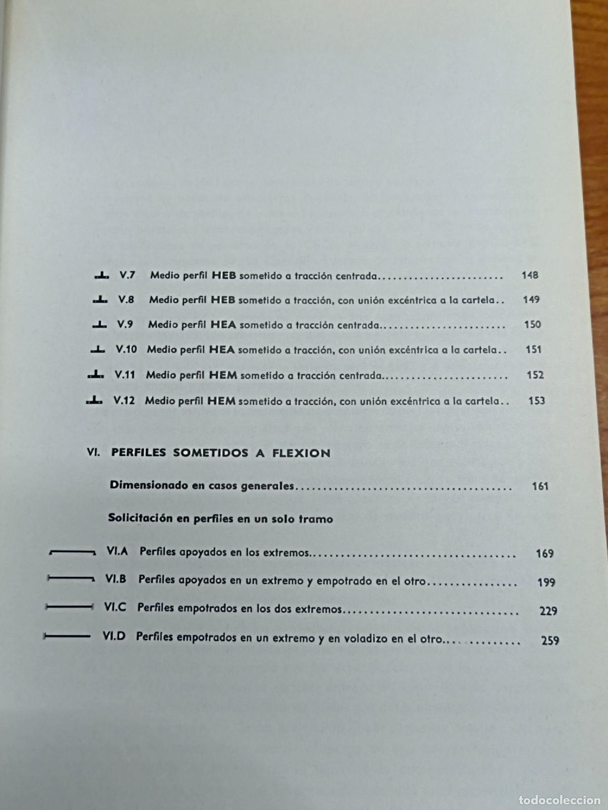 Libros de segunda mano: Perfiles de caras paralelas - Datos y tablas de c&aacute;lculo - Ensidesa - Foto 6